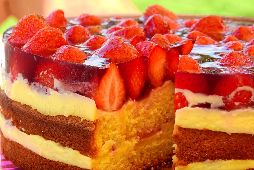 Leichte Sommertorte