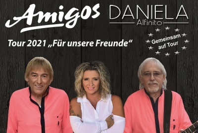 Die Amigos kommen am 19.03.2022 in die Stadthalle Aschaffenburg: Deutschland‘s erfolgreichstes Schlager Duo aller Zeiten